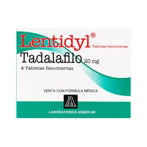 LENTIDYL 20 MG - CAJA x 4 TAB