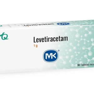 LEVETIRACETAM 1 G - CAJA x 30 TAB RECU
