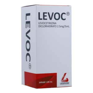 LEVOC JBE 2.5 MG/5 ML JARABE - FCO x 120 ML