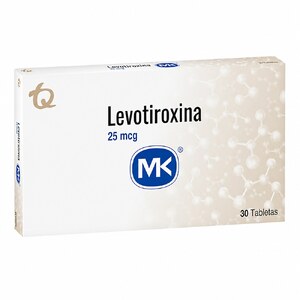 LEVOTIROXINA 25 MCG - CAJA x 30 TAB
