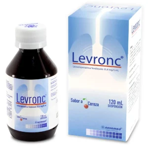 LEVRONC 35.4 MG/5 ML SUSP. ORAL - FCO x 120 ML - SABOR CEREZA