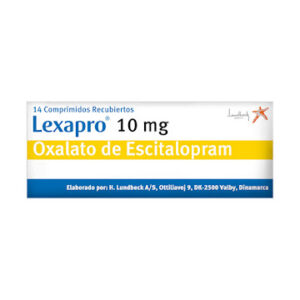 LEXAPRO 10 MG - CAJA x 14 COMP