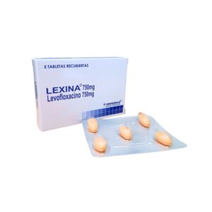 LEXINA 750 MG - CAJA x 5 TAB RECU