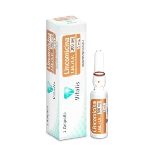 LINCOMICINA 300 MG/1 ML SLN INY - CAJA x 1 AMP