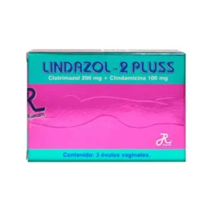 LINDAZOL-2 PLUSS 200 MG + 100 MG - CAJA x 3 OVUL