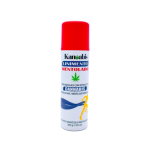 LINIMENTO MENTOLADO DEPORTIVO CON CANNABIS EN AEROSOL - FCO x 200 GR
