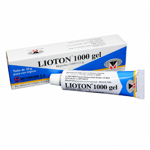 LIOTON 1000 UI/GR GEL TOP. - TUBO x 30 GR