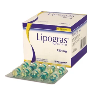 LIPOGRAS 120 MG - CAJA x 60 CAPSULAS
