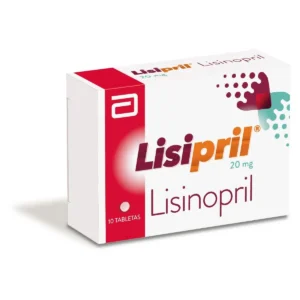 LISIPRIL 20 MG - CAJA x 10 TAB