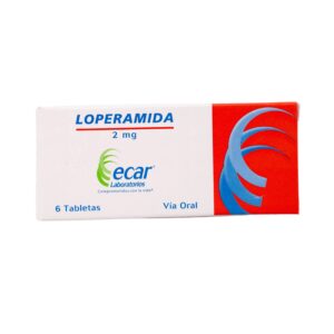 LOPERAMIDA 2 MG - CAJA x 6 TAB