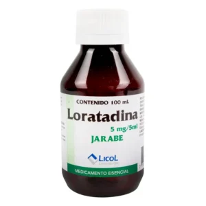 LORATADINA 5 MG/5 ML JARABE - FCO x 100 ML