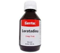 LORATADINA 5 MG /5 ML JBE - FCO x 100 ML