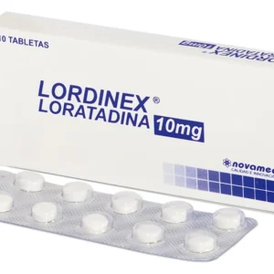 LORDINEX 10 MG - CAJA x 10 TAB