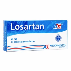 LOSARTAN 50 MG - CAJA x 15 TAB