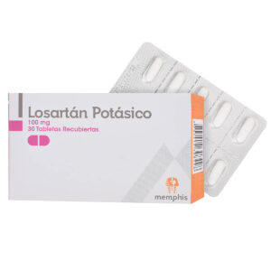 LOSARTAN POTASICO 100 MG - CAJA x 30 TAB REC.