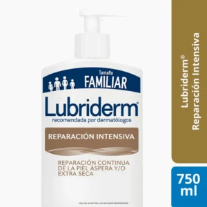 LUBRIDERM REPARACION INTENSIVA CON VALVULA - FCO x 750 ML (DORADA) - TAMAÑO FAMILIAR