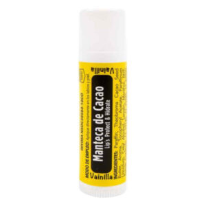 MANTECA DE CACAO  LABIAL VAINILLA - BARRA x  5 GR