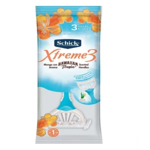 MAQUINA DE AFEITAR SCHICK EXTREME 3 - HAWAIIAN TROPIC AZUL