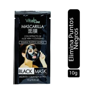 MASCARILLA FACIAL NEGRA - SACHET x 10 GR