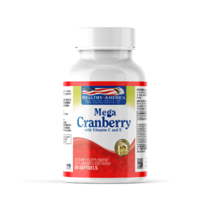 MEGA CRANBERRY FRUIT CON VITAMINA C & E - FCO x 60 SOFTGELS