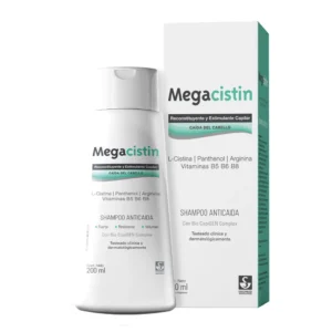 MEGACISTIN SHAMPOO ANTICAIDA SLN TOP - FCO x 200 ML