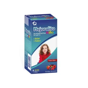 MEJORALITO 160 MG/5 ML JBE - FCO x 90 ML - FRUTOS ROJOS