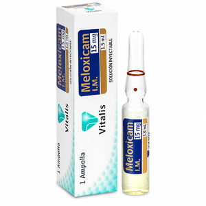 MELOXICAM 15 MG/1.5 ML SLN INY - CAJA x 1 AMP