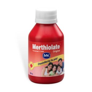 MERTHIOLATE ROJO SLN TOP - FCO x 90 ML (LAB MK)