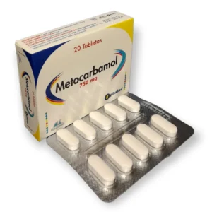 METOCARBAMOL 750 MG - CAJA x 20 TAB