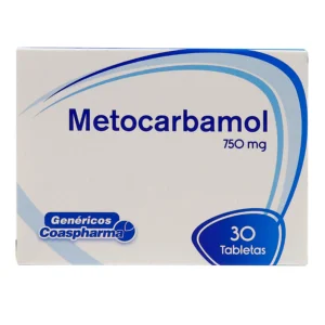 METOCARBAMOL 750 MG - CAJA x 30 TAB