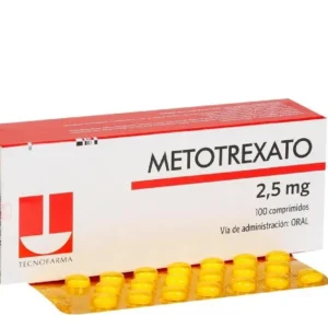 METOTREXATO 2.5 MG - CAJA x 100 COMP
