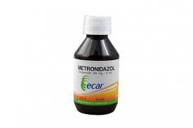 METRONIDAZOL 125 MG/5 ML SUSP ORAL - FCO x 120 ML SABOR NARANJA