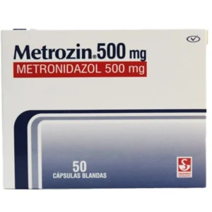 METROZIN 500 MG - CAJA x 50 CAP