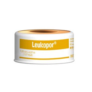 MICROPORE LEUKOPOR PIEL 1/2` x 5 YARDAS TARJETA