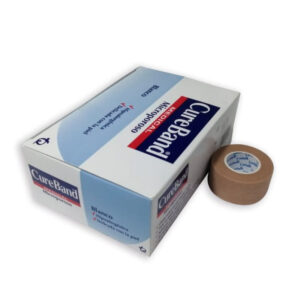 MICROPORO CUREBAND PIEL 1` x 10 YDAS - CAJA x 12 ROLLOS