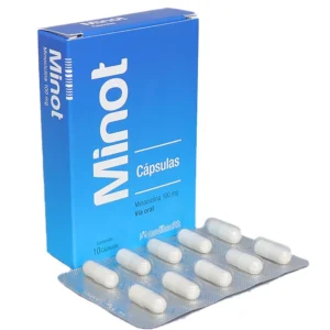 MINOT 100 MG - CAJA x 10 CAP