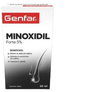 MINOXIDIL FORTE 5% SLN TOP - FCO x 60 ML + VALVULA SPRAY