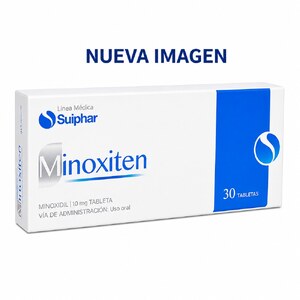 MINOXITEN 10 MG - CAJA x 30 TAB