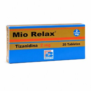 MIO-RELAX 2 MG - CAJA x 20 TAB