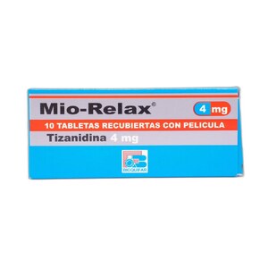 MIORELAX 4 MG - CAJA x 10 TAB REC CON PELIC