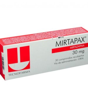 MIRTAPAX 30 MG - CAJA x 10 COMP