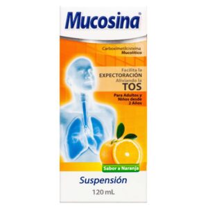 MUCOSINA 5 GR/100 ML SUSP ORAL - FCO x 120 ML