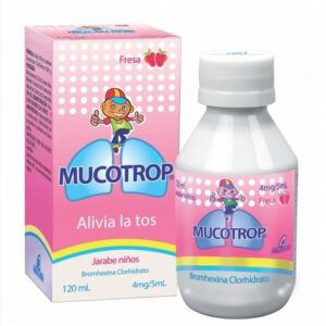 MUCOTROP 4 MG/5 ML JARABE NIÑOS - FCO x 120 ML