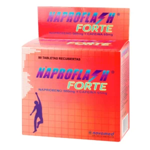 NAPROFLASH FORTE 500 MG/65 MG - CAJA x 80 TAB