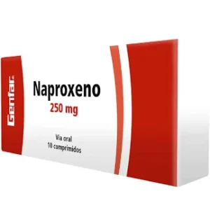 NAPROXENO 250 MG - CAJA x 10 COMP.