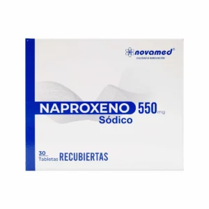 NAPROXENO 550 MG - CAJA x 30 TAB RECU