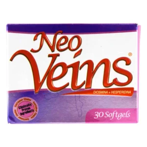 NEO VEINS (DIOSMINA+HESPERIDINA) 500 MG - CAJA x 30 SOFTGELS