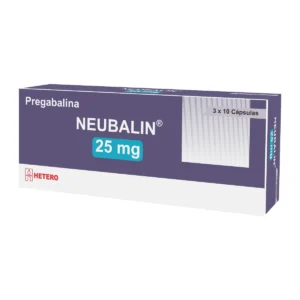 NEUBALIN 25 MG - CAJA x 30 CAPS