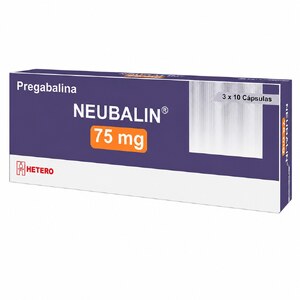 NEUBALIN 75 MG - CAJA x 30 CAPS