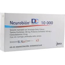 NEUROBION DC 10000 SLN INY - CAJA x 3 JERINGAS PRELLENADA
